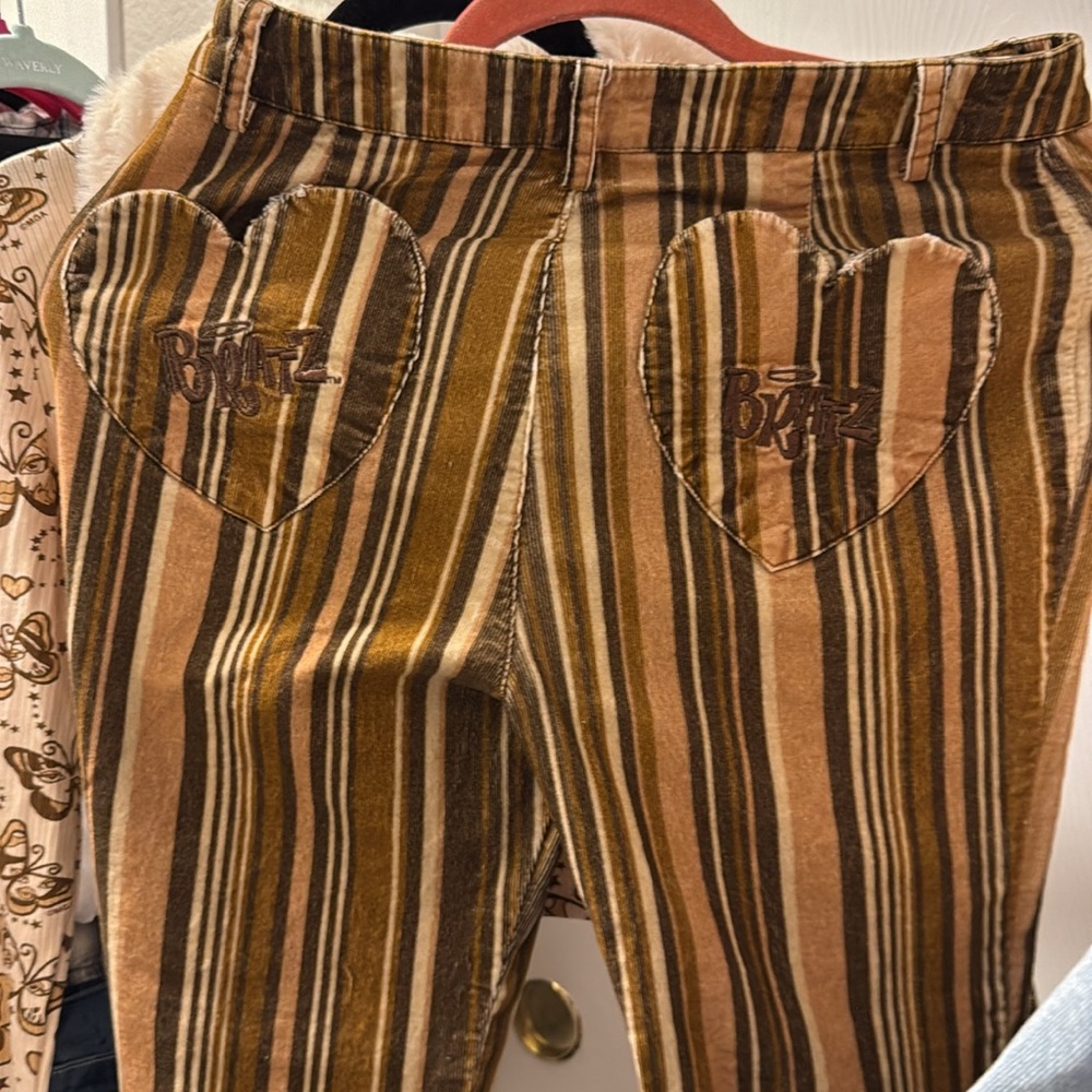 Dolls Kill Butterfly Print Jacket and Striped Pants Set - Picture 8 of 10